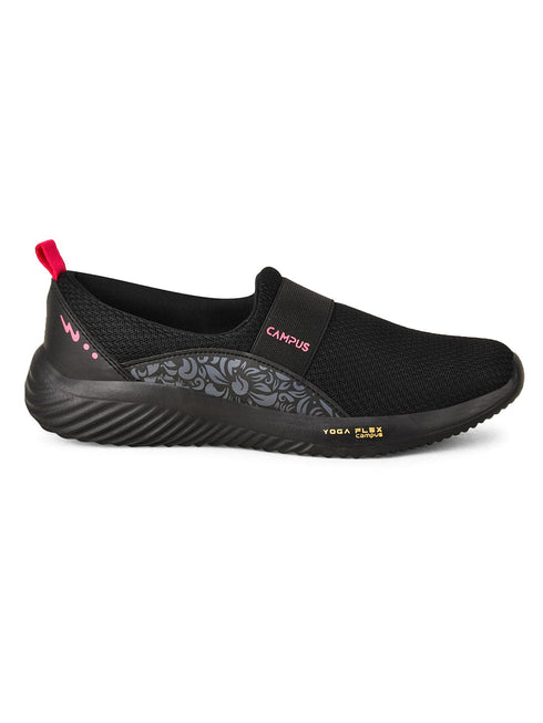 CAMP ELOY Black Women's Walking Shoes